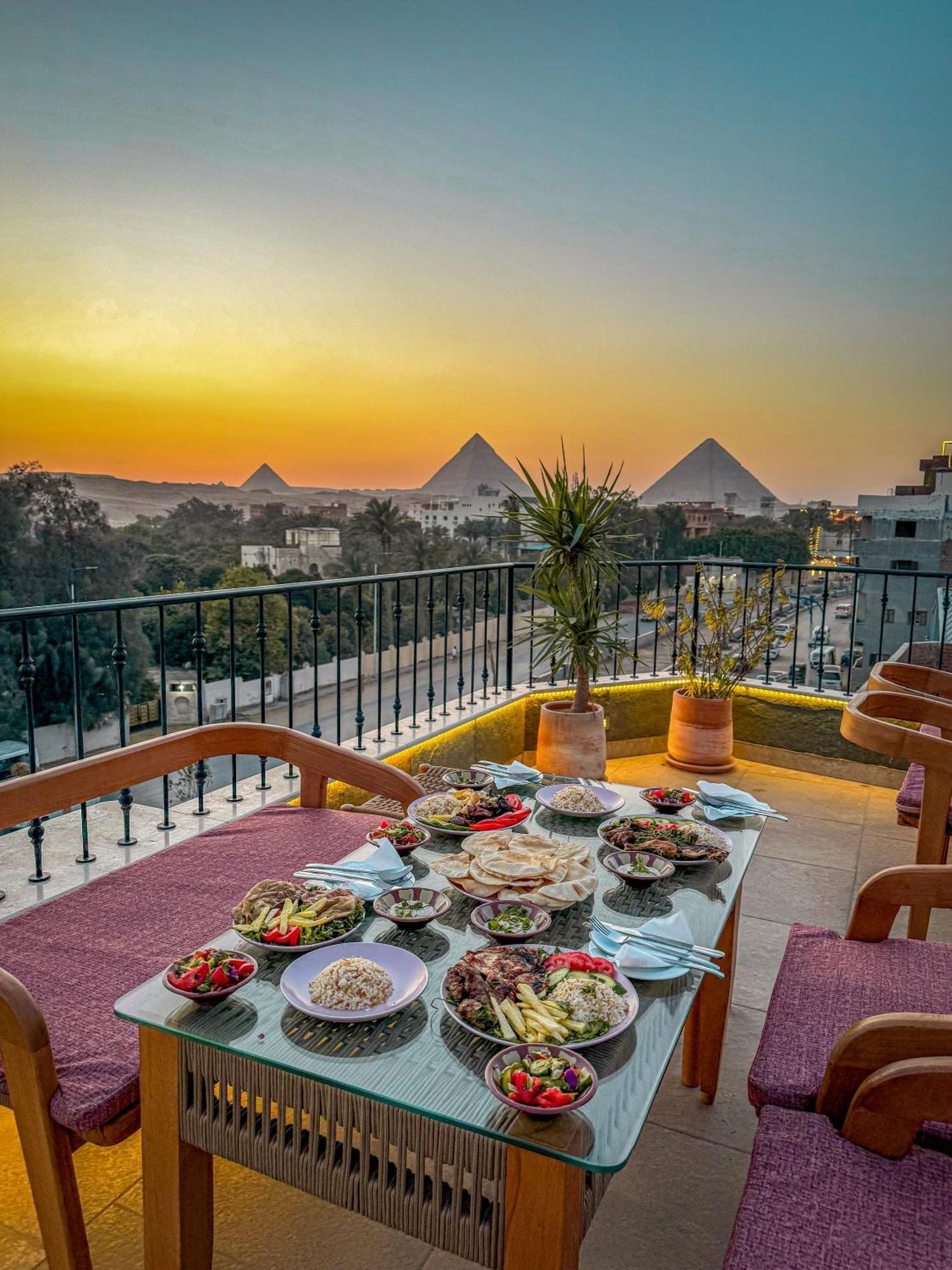 Almas Pyramids Hotel Kafrat al Jabal ภายนอก รูปภาพ