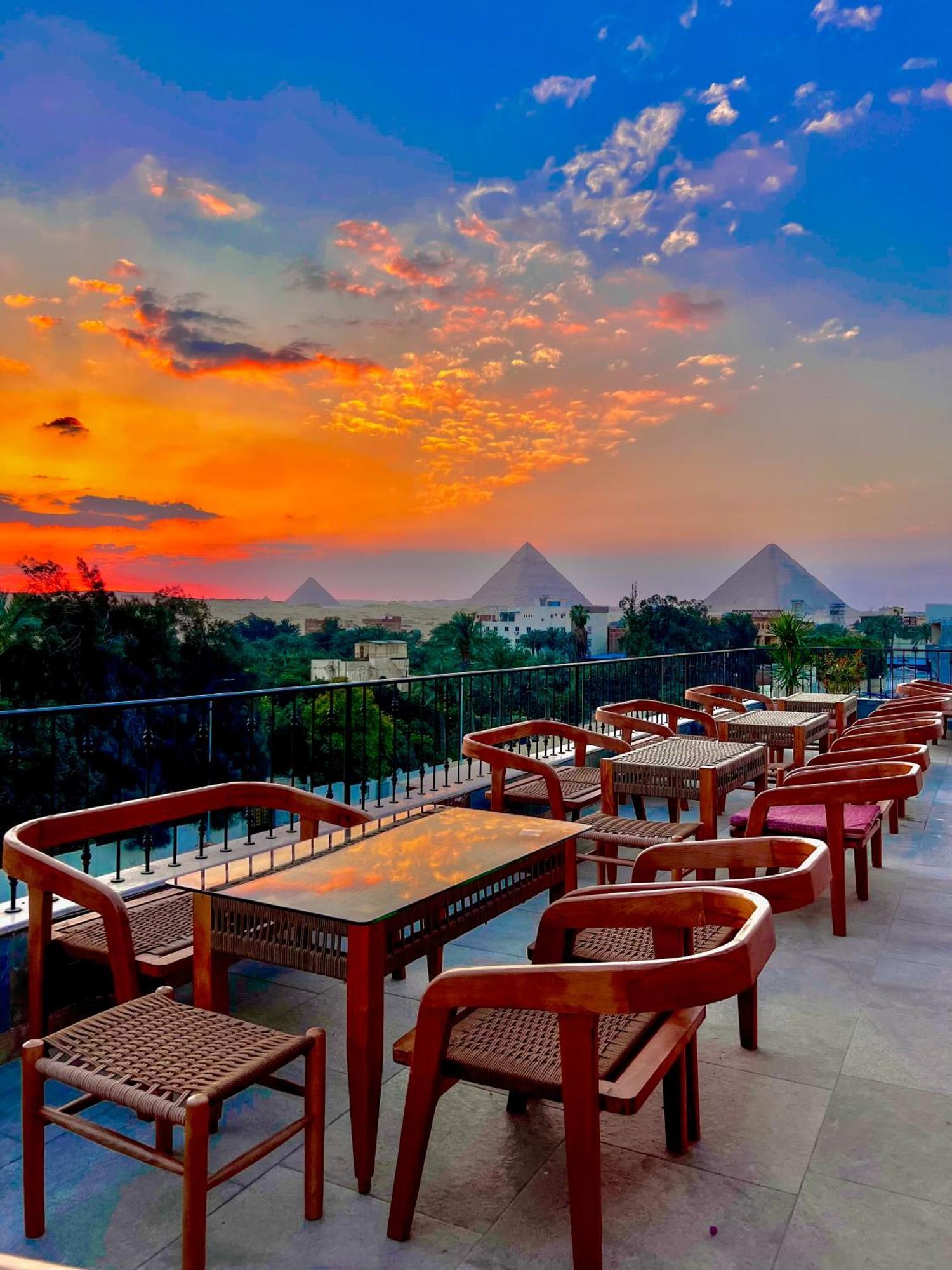 Almas Pyramids Hotel Kafrat al Jabal ภายนอก รูปภาพ