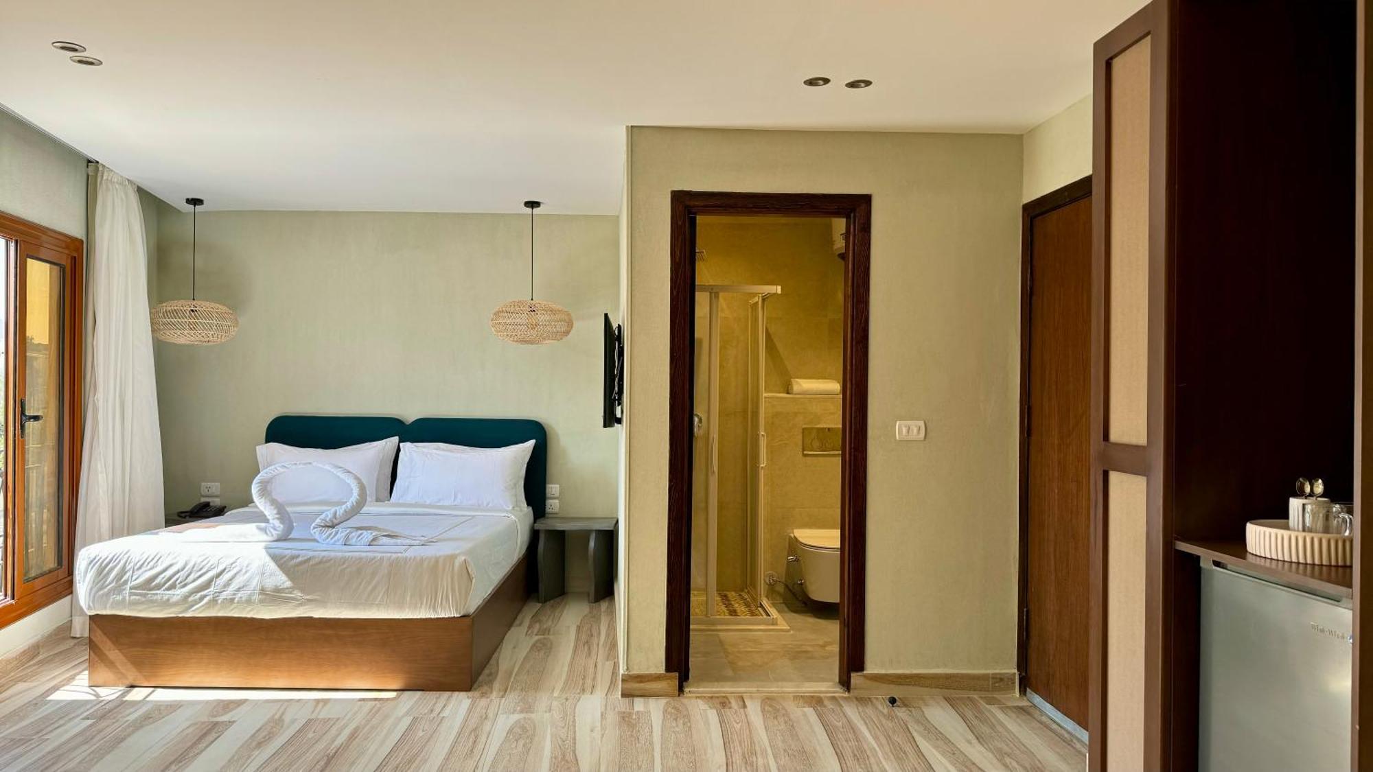 Almas Pyramids Hotel Kafrat al Jabal ภายนอก รูปภาพ