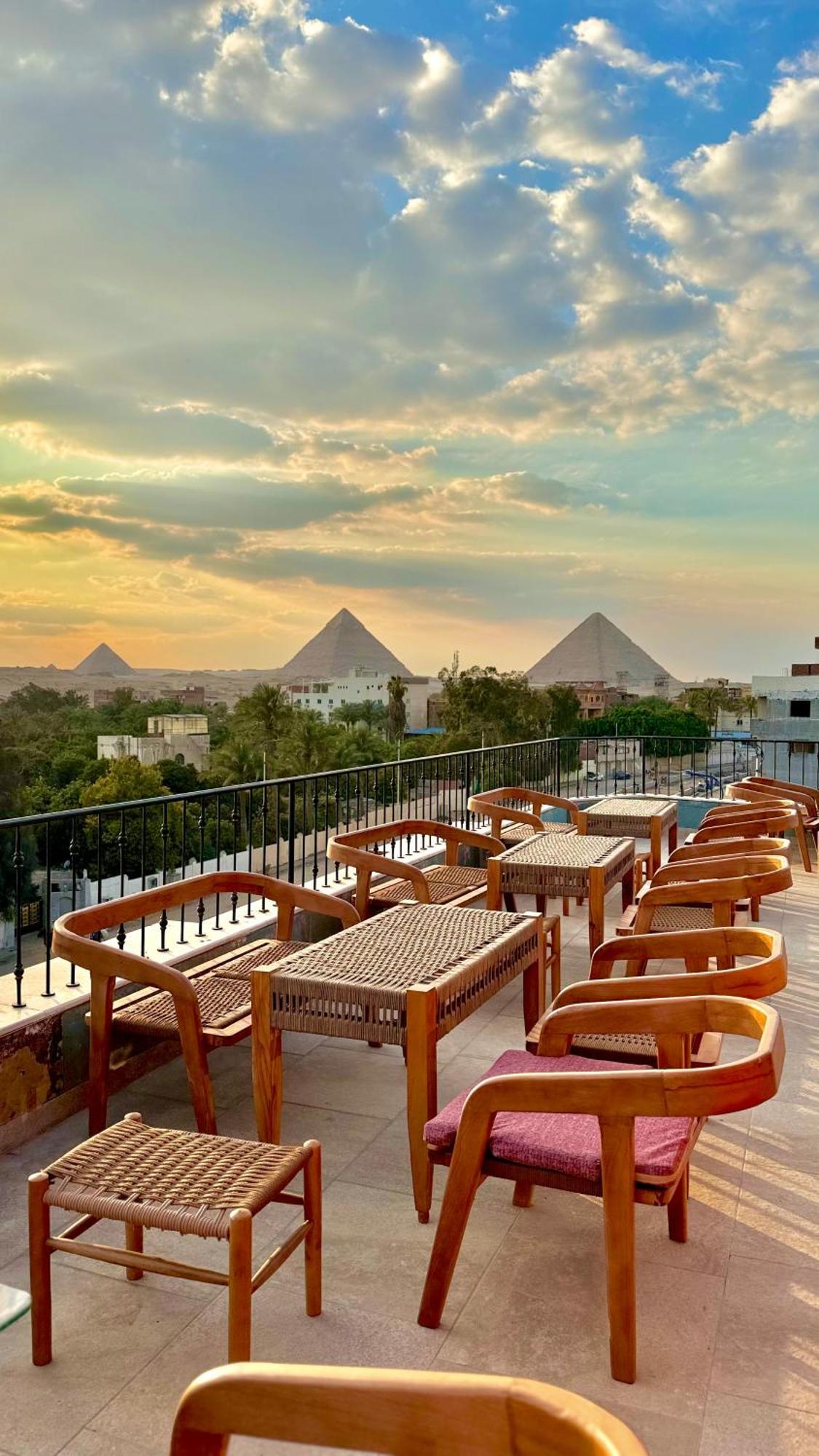 Almas Pyramids Hotel Kafrat al Jabal ภายนอก รูปภาพ