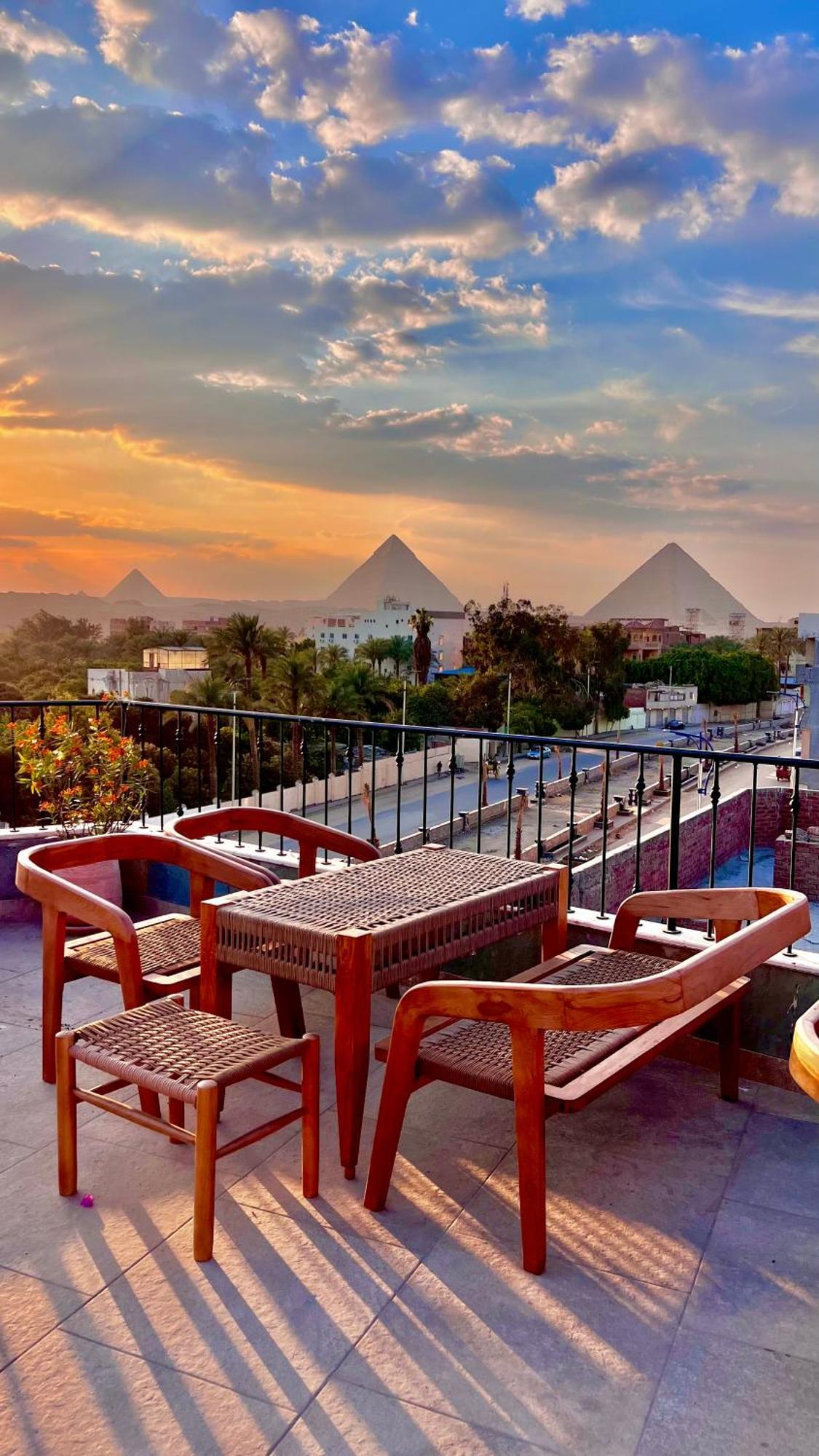 Almas Pyramids Hotel Kafrat al Jabal ภายนอก รูปภาพ