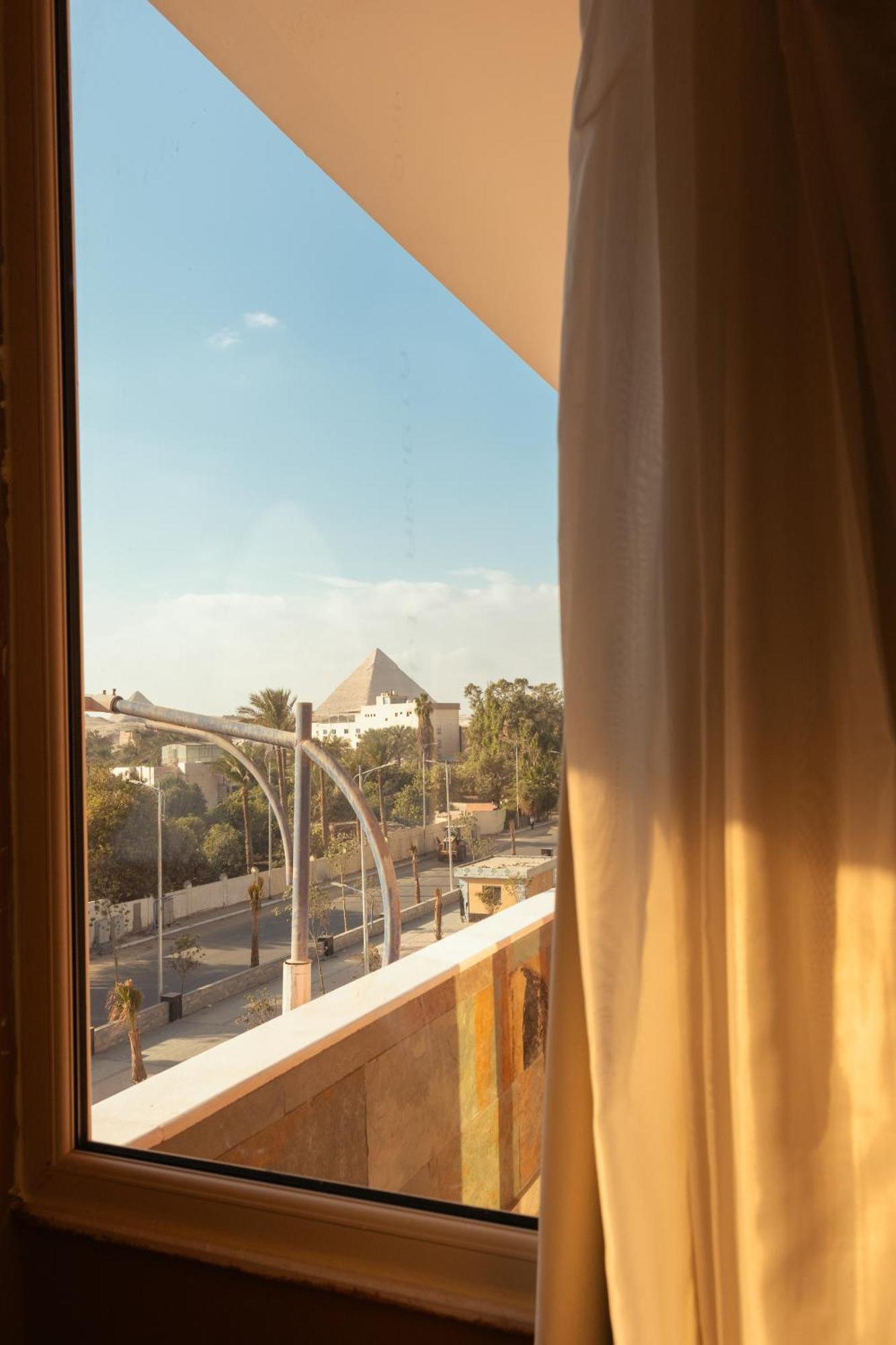 Almas Pyramids Hotel Kafrat al Jabal ภายนอก รูปภาพ
