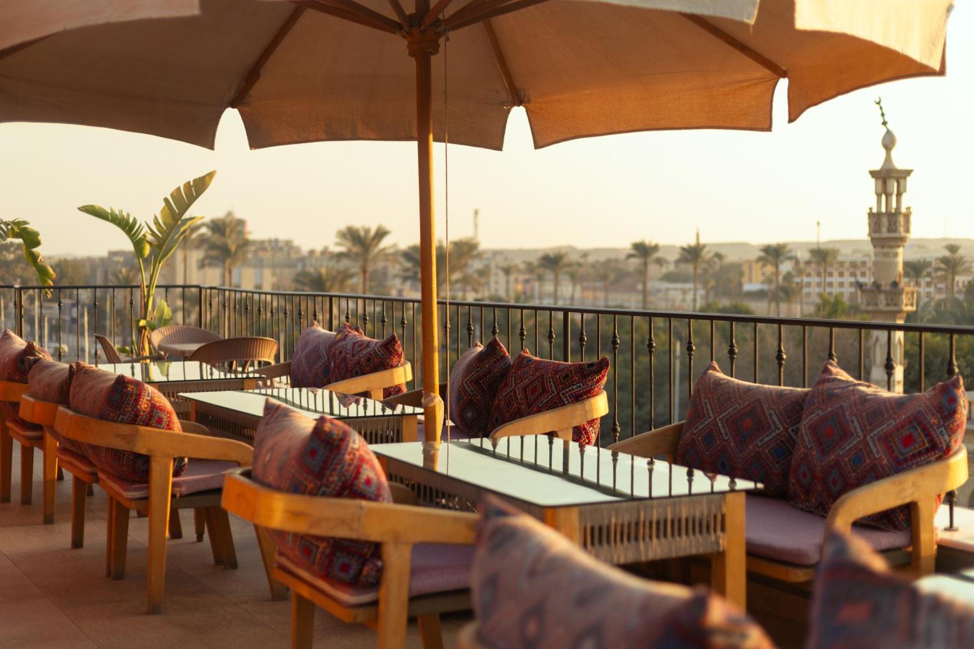 Almas Pyramids Hotel Kafrat al Jabal ภายนอก รูปภาพ