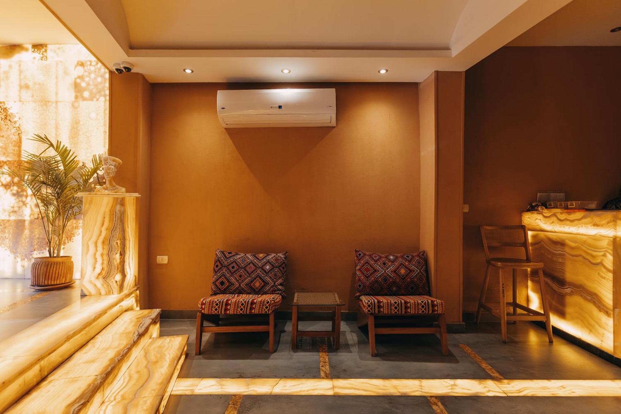 Almas Pyramids Hotel Kafrat al Jabal ภายนอก รูปภาพ