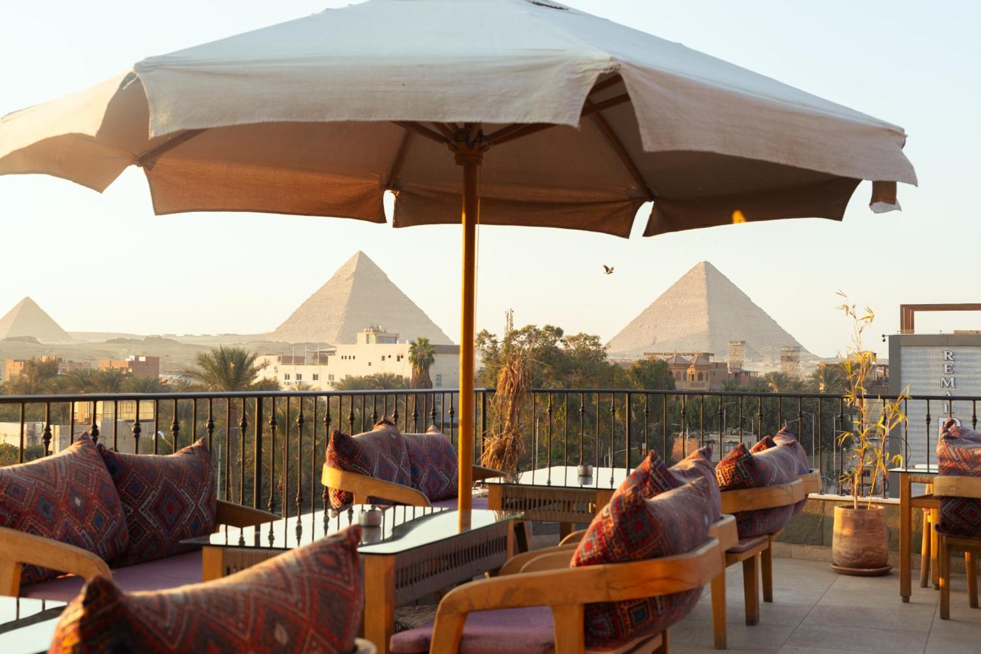 Almas Pyramids Hotel Kafrat al Jabal ภายนอก รูปภาพ