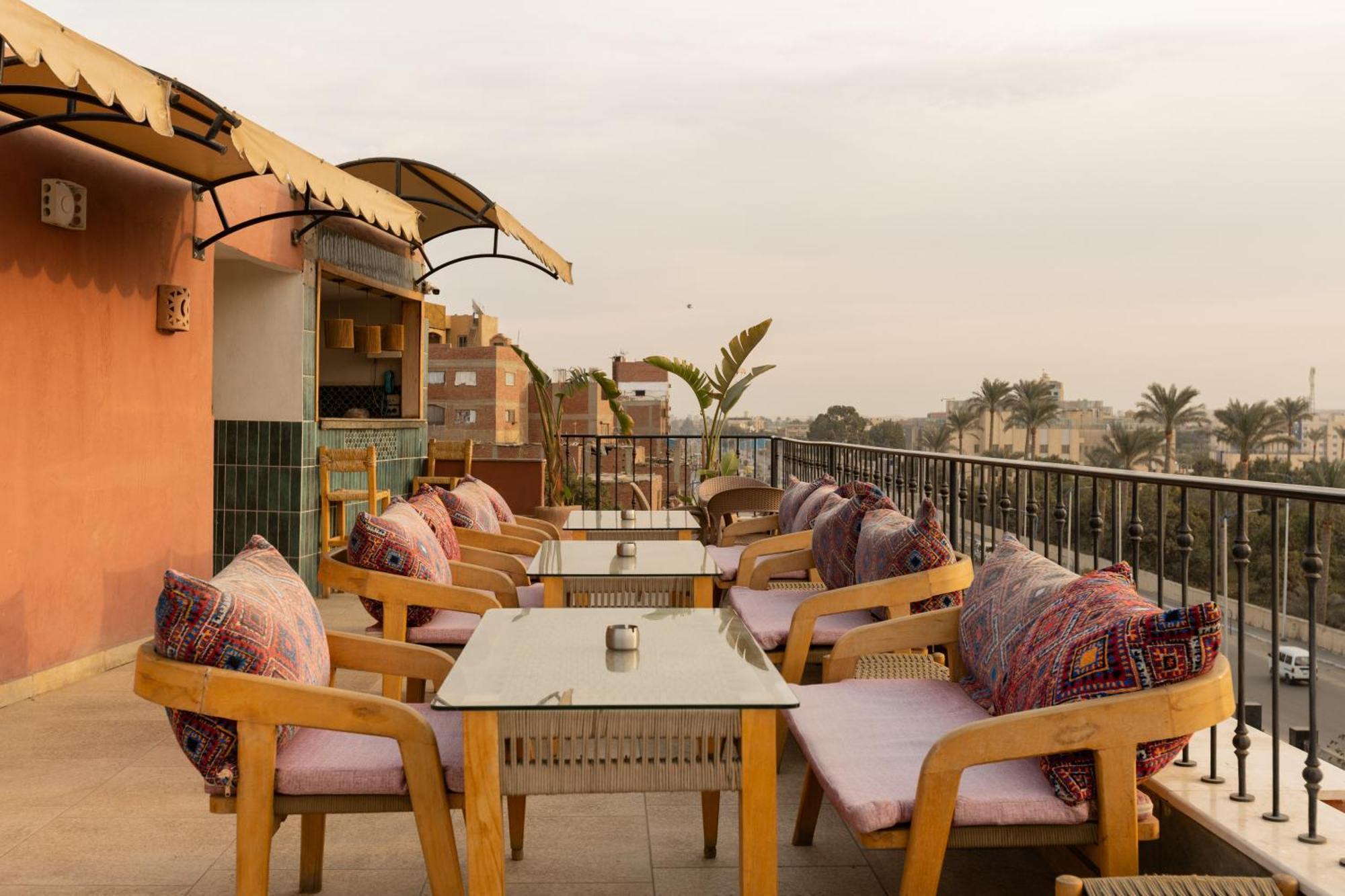 Almas Pyramids Hotel Kafrat al Jabal ภายนอก รูปภาพ