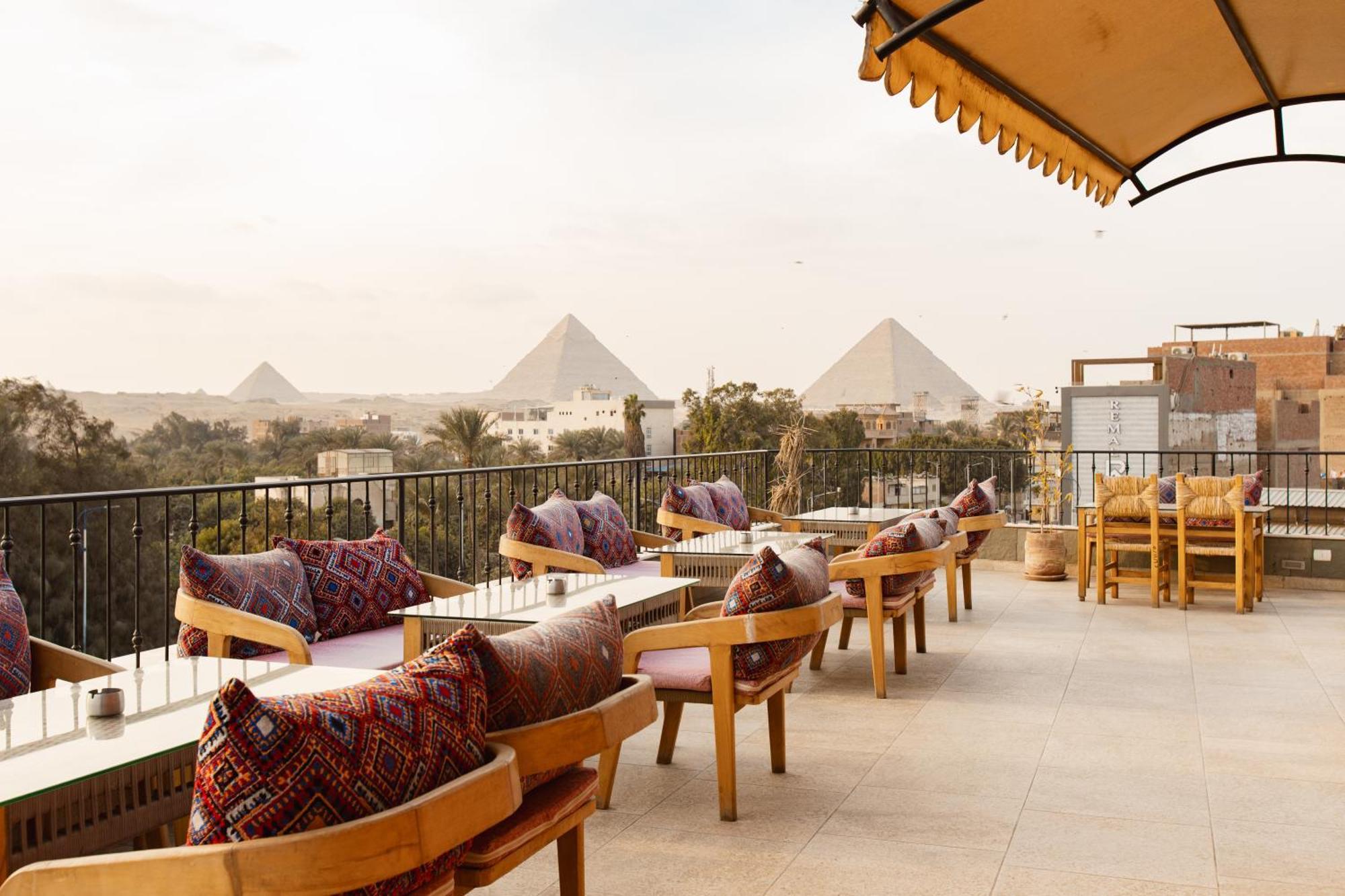 Almas Pyramids Hotel Kafrat al Jabal ภายนอก รูปภาพ